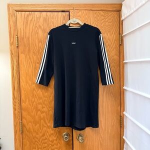 Adidas Women’s size 12 dress Black with White stripe worn once